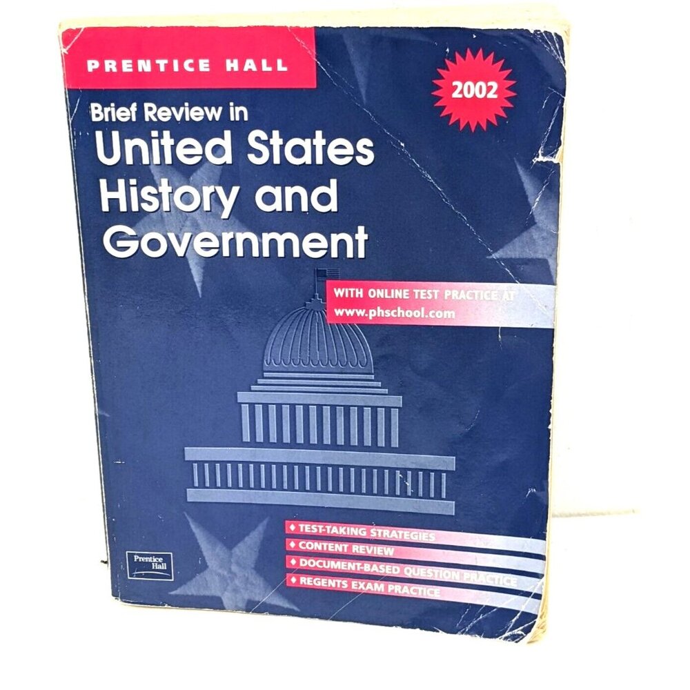 Prentice Hall United States History & Government Brief Review 2002 Edition